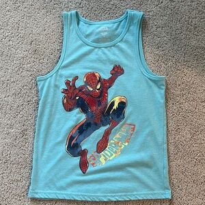 Marvel Spider-Man Aqua Tank Top for Kids